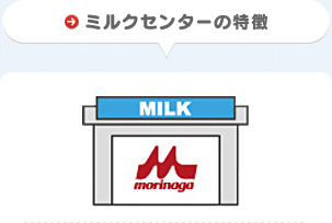 ミルクセンターの特徴